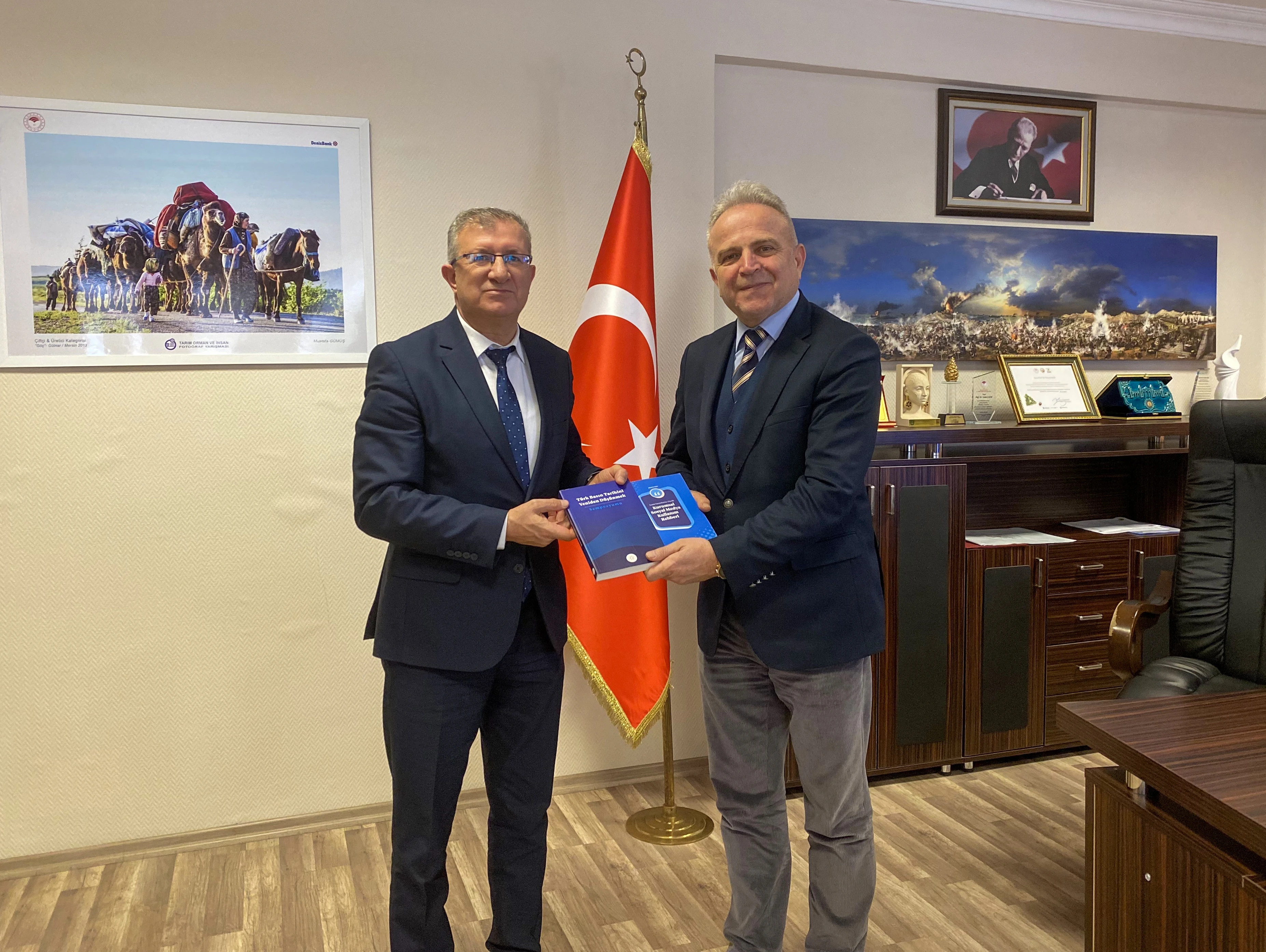 Fakültemize medya temsilcilerinden ziyaret